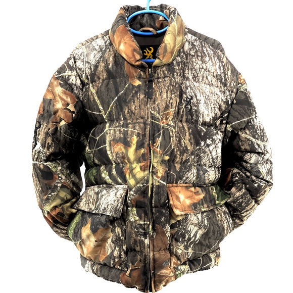 browning down camo jacket